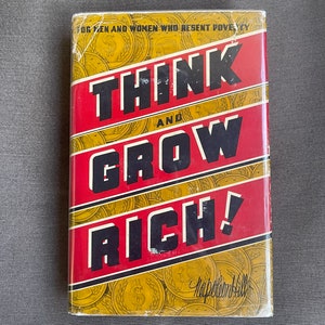 Think And Grow Rich (1937) First Edition First Printing by Napoleon Hill (Hardcover)