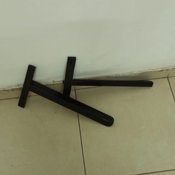 Wall Mounted Marble Sink Brackets, Marble Washbasin Brackets, Powder Room Marble Sink Brackets