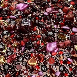 22 Cuentas Preciosa Mixtas. 50 gramos (1,8 oz.)