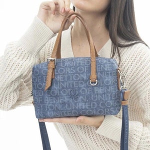 Benetton Women's Handbag,Crossbody Shoulder Bag for women,agenda women bag,women business bag,modern women bags multi color image 1