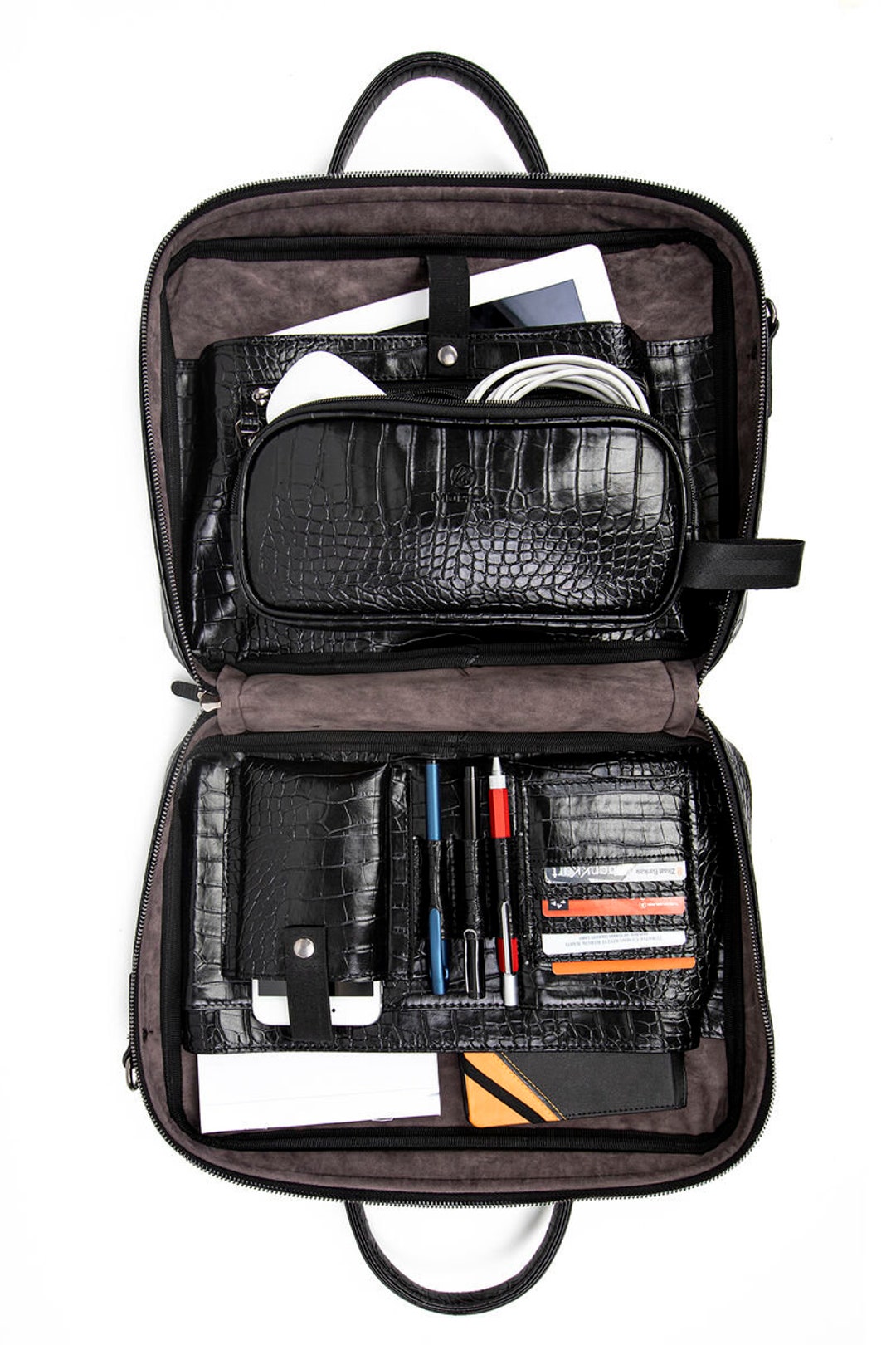 MacBook Organizer Laptop Bag Briefcase 13 & 14 Etsy