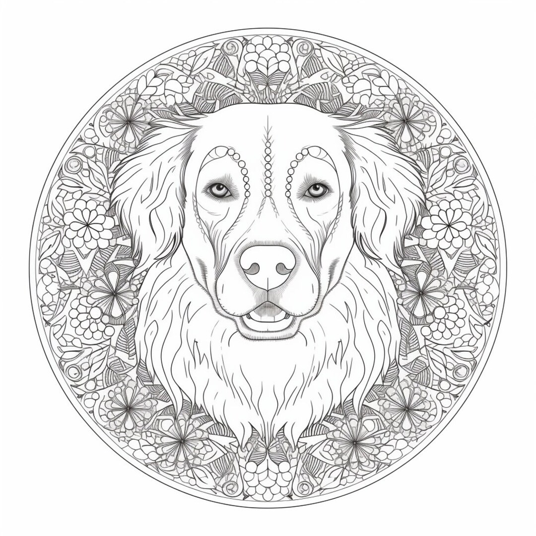Mandala Rund & Tierische Freunde: Ausmalbilder Kostenlos für Groß & Klein!