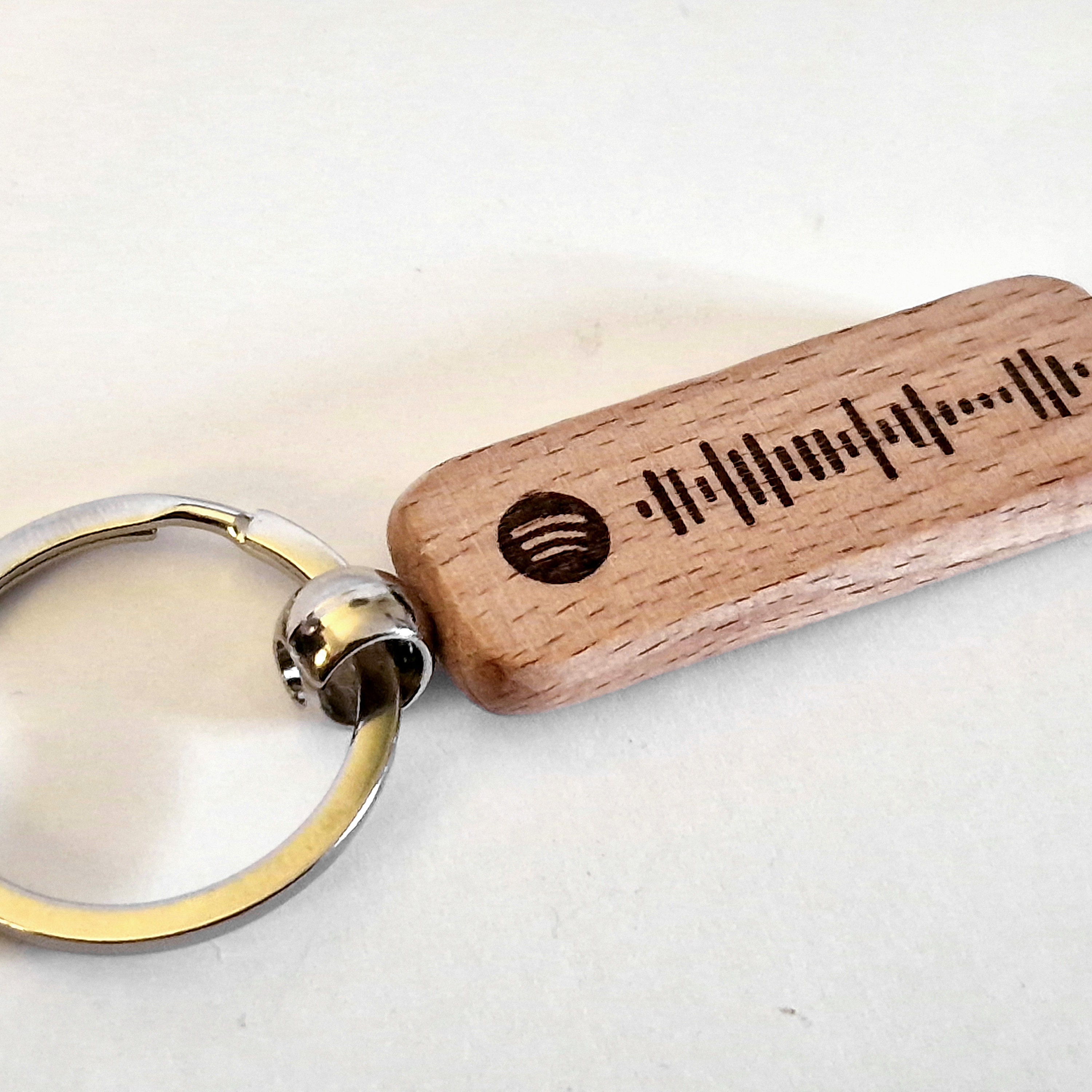 The Weeknd Spotify Code Keyring, Laser Engraved - Etsy
