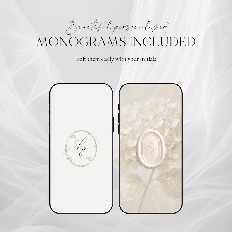 Ivory Lace Save the Date Website Template · Digital Wedding Invitation with RSVP & Countdown image 5