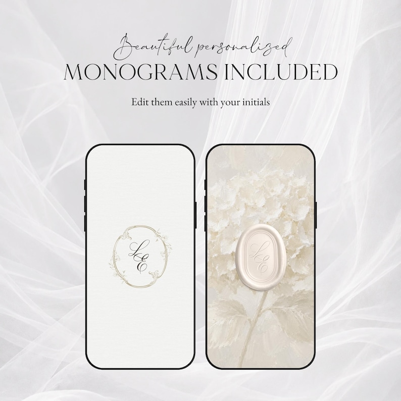Ivory Lace Wedding Website Template Canva · Digital Wedding Invitation with RSVP & Countdown image 5