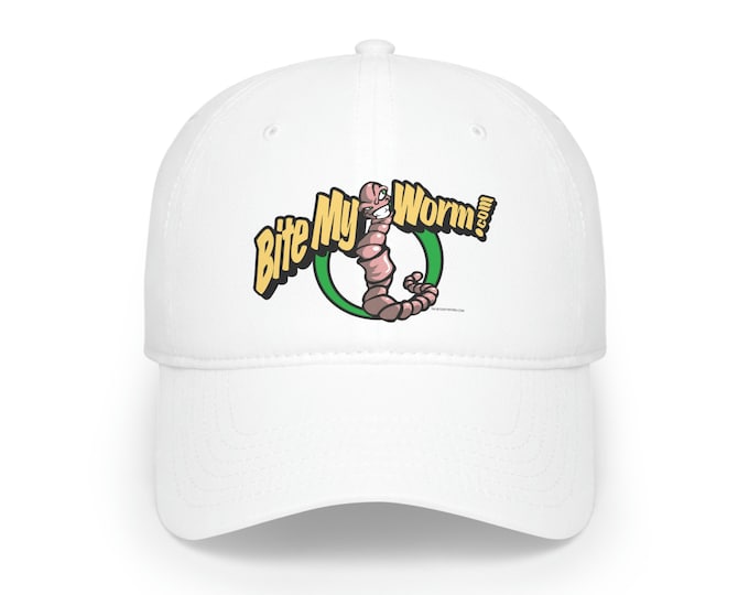 Featured listing image: Bite My Worm Low Profile Baseball Cap