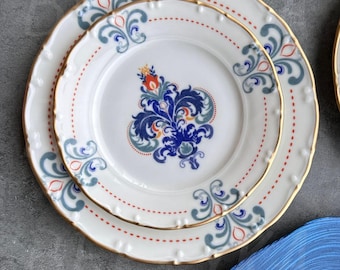 Three Spode Blue Room Collection * Filigree * Girl at the well