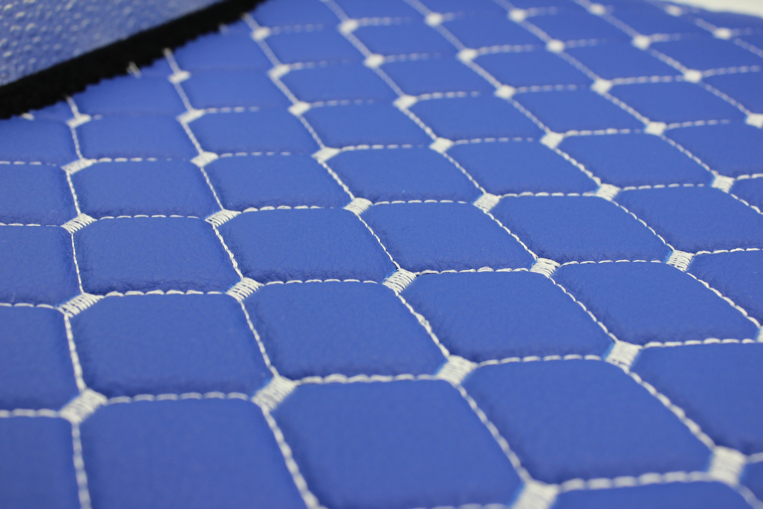 Quilted Vinyl Faux Leather Car Upholstery Fabric Etsy