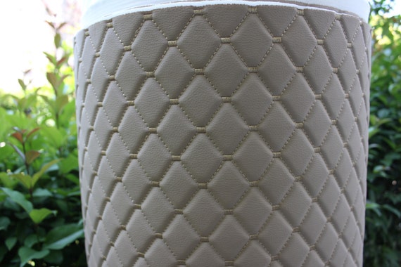 Tessuto Ecopelle Trapuntato - Per Tappezzeria E Sedili Auto - Foto 8