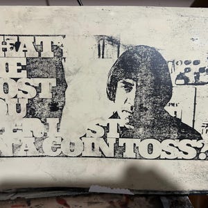 Stampa di Anton Chigurh: Non è un paese per vecchi, arte A4 fatta a mano