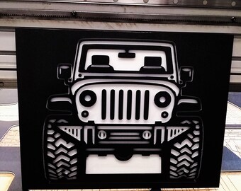Monster Truck Wall Art Sign, Garage Man Cave Automotive Shop Decor.