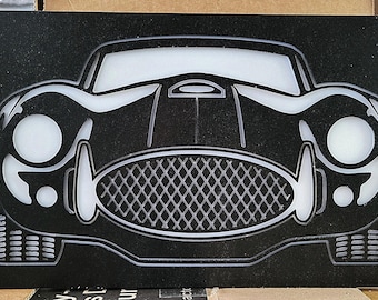 Motorsport Racing Car Decor, Custom Automobile Car Wall Art, Gamer Room Garage/Shop Gift,