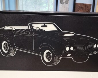 Motorsport Racing Car Decor, Custom Automobile Car Wall Art, Gamer Room Garage/Shop Gift,