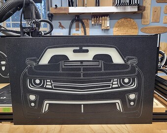 Motorsport Racing Car Decor, Custom Automobile Car Wall Art, Gamer Room Garage/Shop Gift,