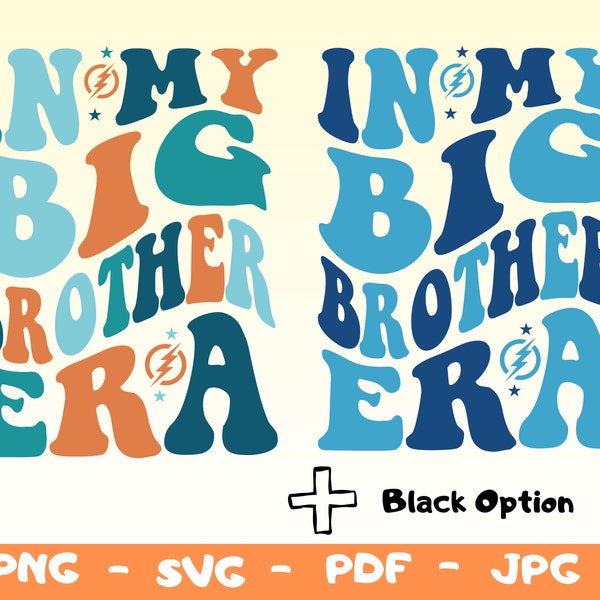 In my Big Brother Era Svg,Png,Big Brother Shirt Svg,Funny Toddler Svg,Big Bro Png,Trendy Kid Svg,Toddler Boy, Big Sis Svg,Png,Kids Shirt Png