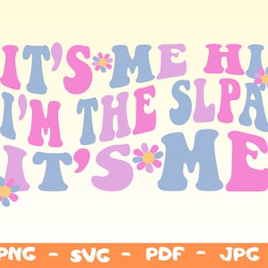 It&#39;s Me, Hi, I&#39;m The SLPA Svg Png,Therapist Shirt Gift,Speech Pathology Svg, Therapist Png,SLPA Png,SLPA Shirt Png,Cricut,Speech Therapist