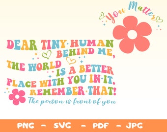 Profesor SVG, Querido Pequeño Diseño Humano (Descarga Digital)