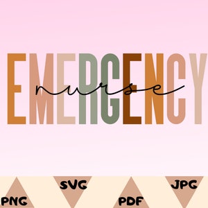 Emergency Nurse Svg,Png,Registered Emergency Nurse,RN Shirt,Nurse Png,Nurse Life Png,Nurse Appreciation, Nurse Shirt Png,Nurse Gift,ER nurse