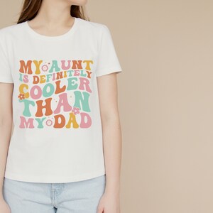 My Aunt Is Cooler Than My Dad Printed T-Shirt Kids Girls In Lowest Price Only In Dhaka
