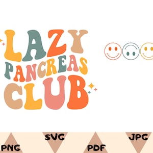 Lazy Pancreas Club Svg, Pancreas Awareness Svg, Pancreas Svg Png, Diabetes Svg Png, Diabetic Life Svg, Type 1 Diabetes Svg, Wavy Stacked Svg