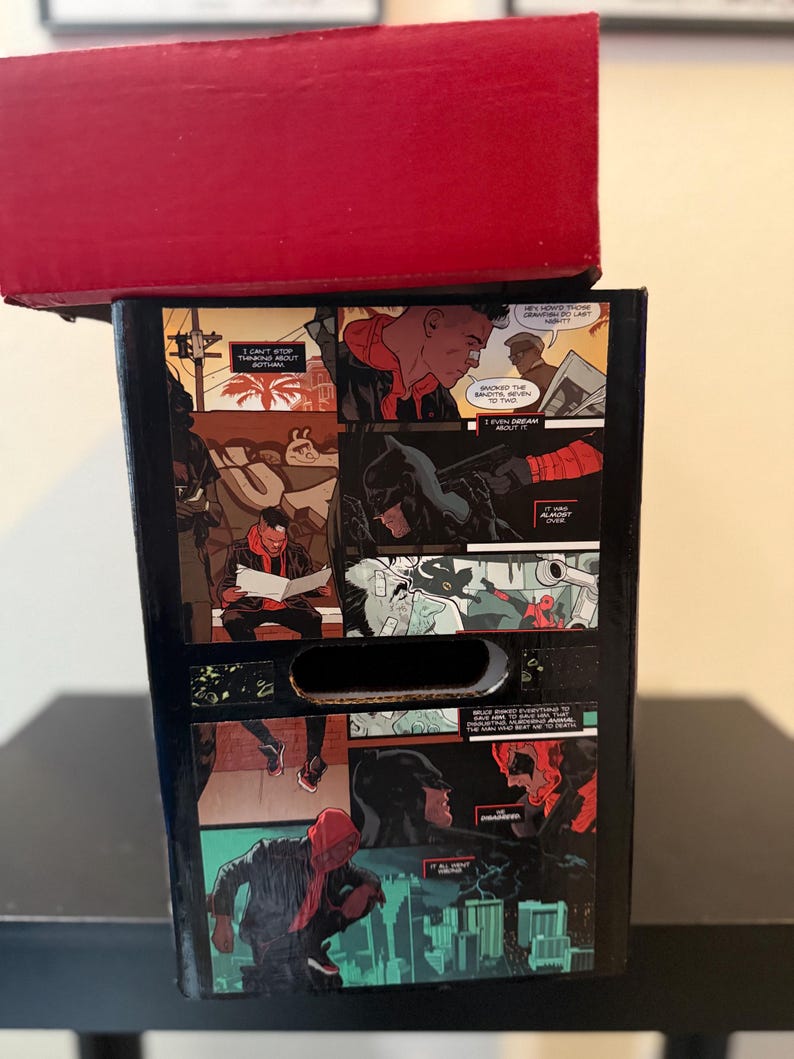 Rahh Comic Box Red Hood Custom Comic Box - Etsy Canada