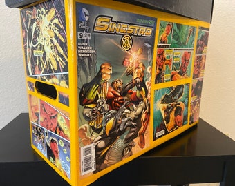 Sinestro Custom Comic Box