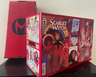 Scarlet Witch Custom Comic Box