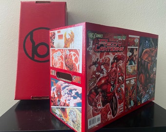 Red Lantern Custom Comic Box