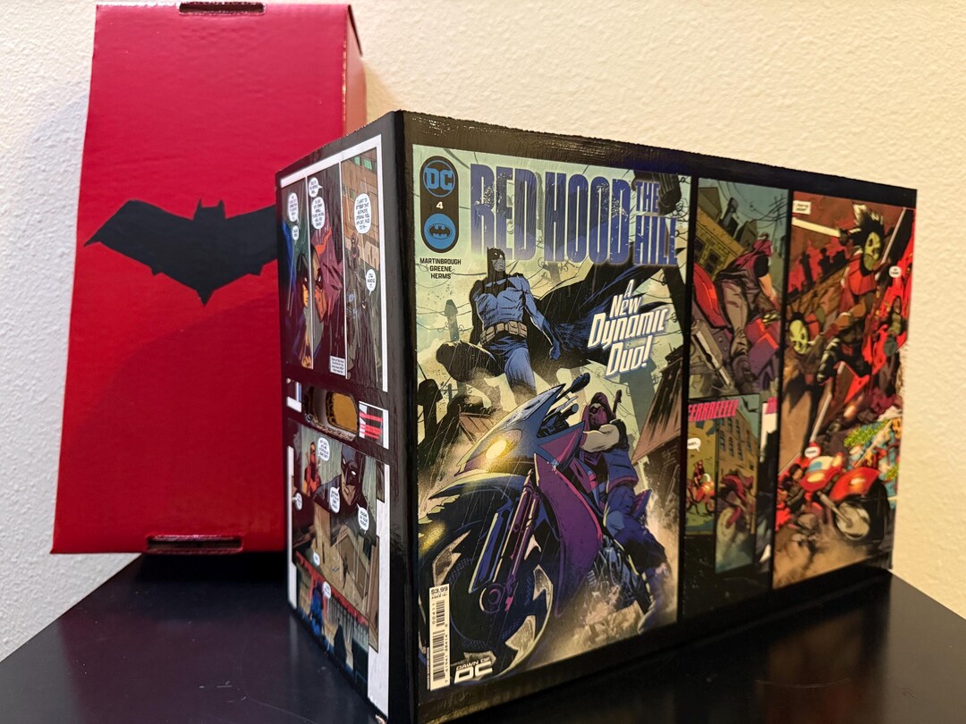 Rahh Comic Box Red Hood Custom Comic Box - Etsy Australia