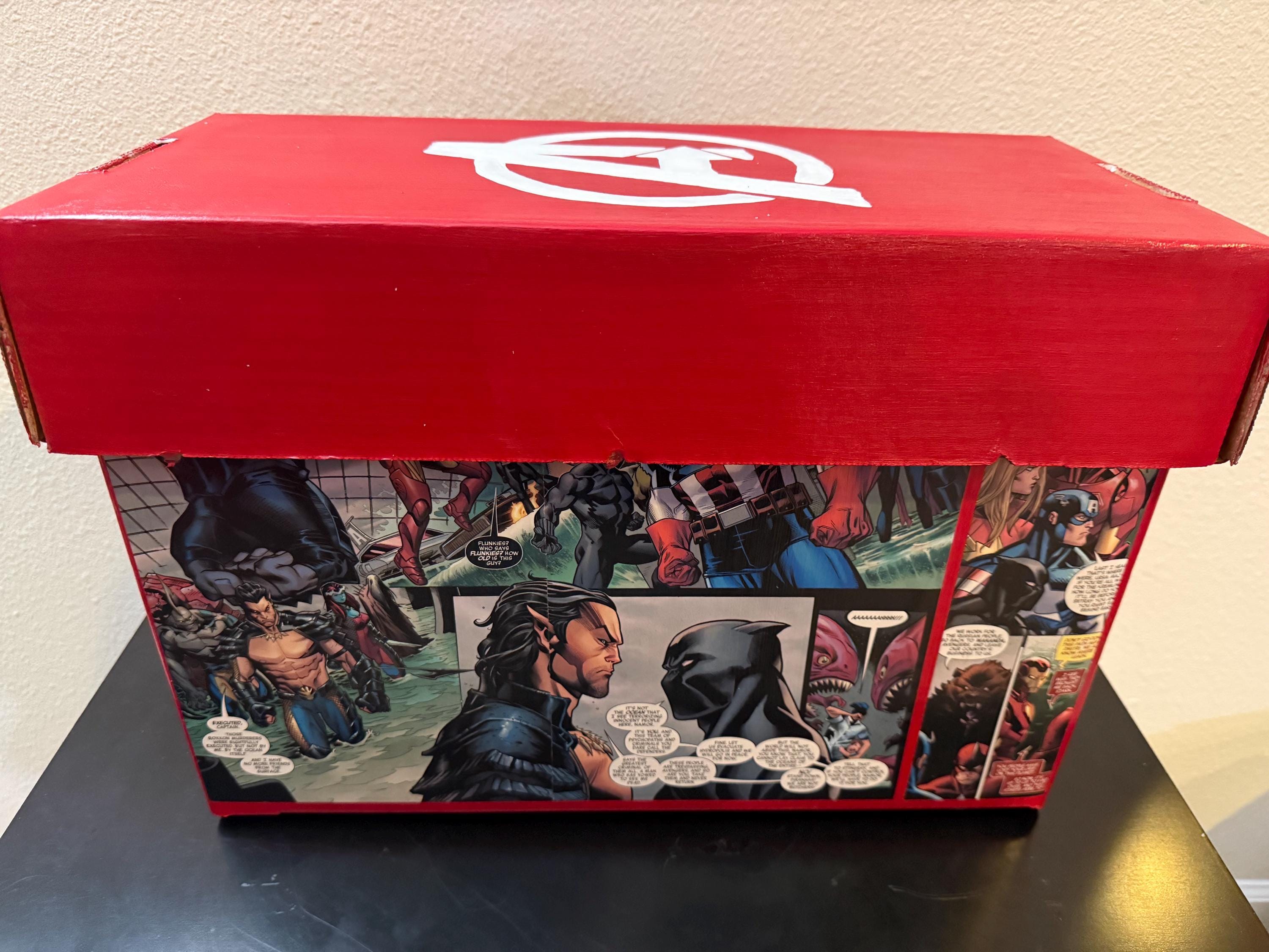 Avengers Custom Comic Box - Etsy