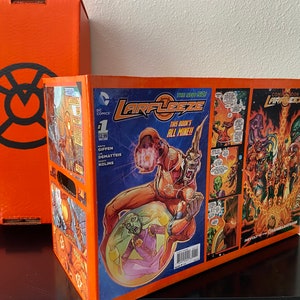 Orange Lantern Custom Comic Box