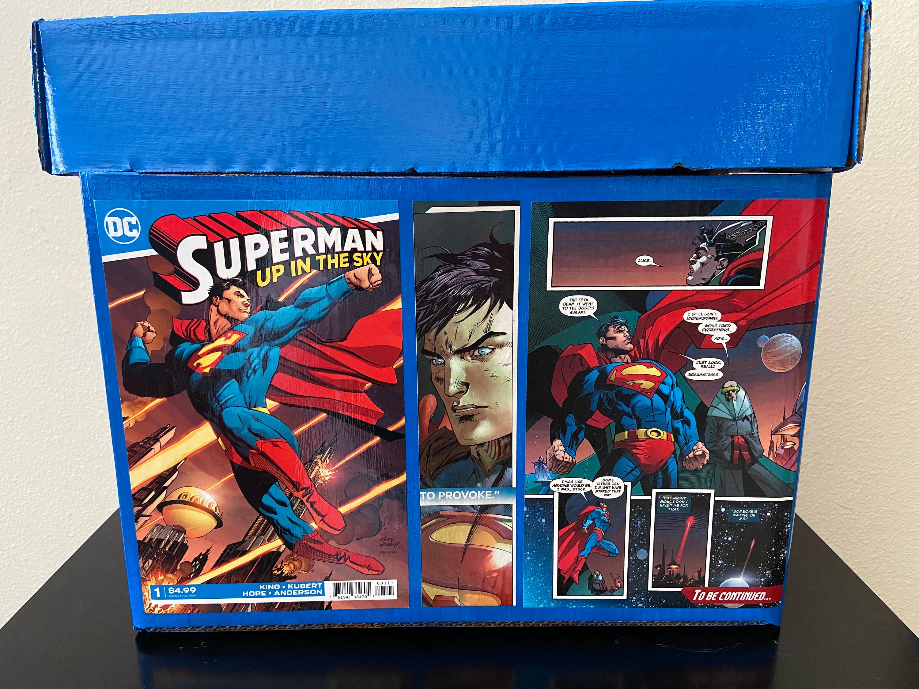 Superman Custom Comic Box - Etsy