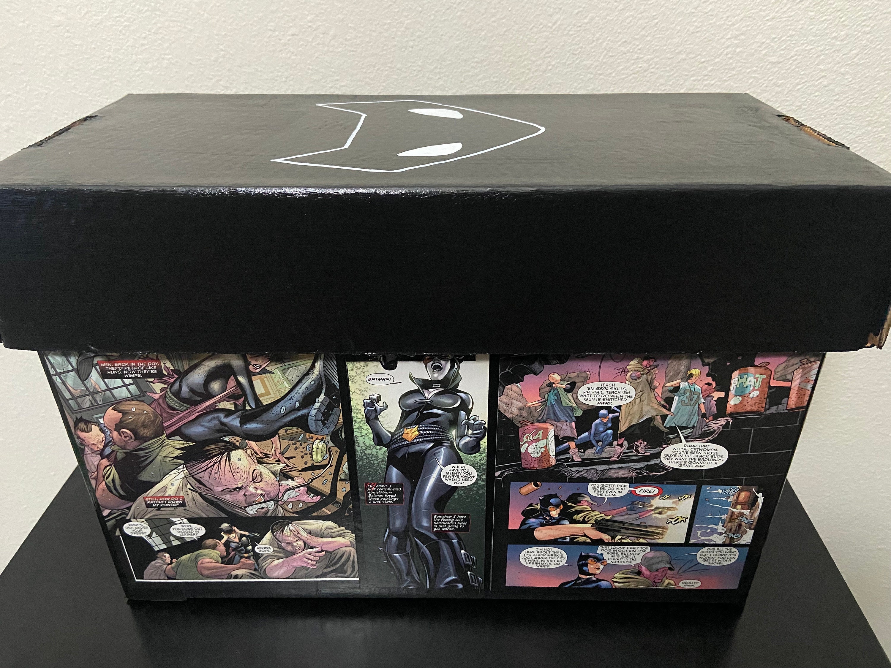 Catwoman Custom Comic Box - Etsy