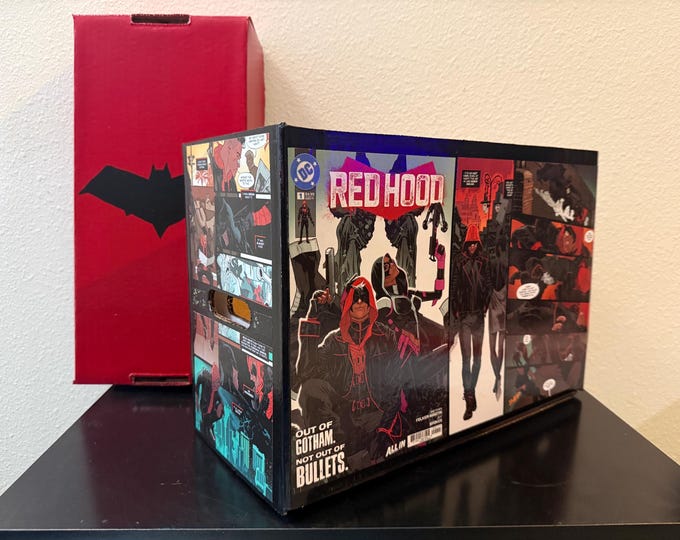 Rahh Comic Box Red Hood Custom Comic Box - Etsy