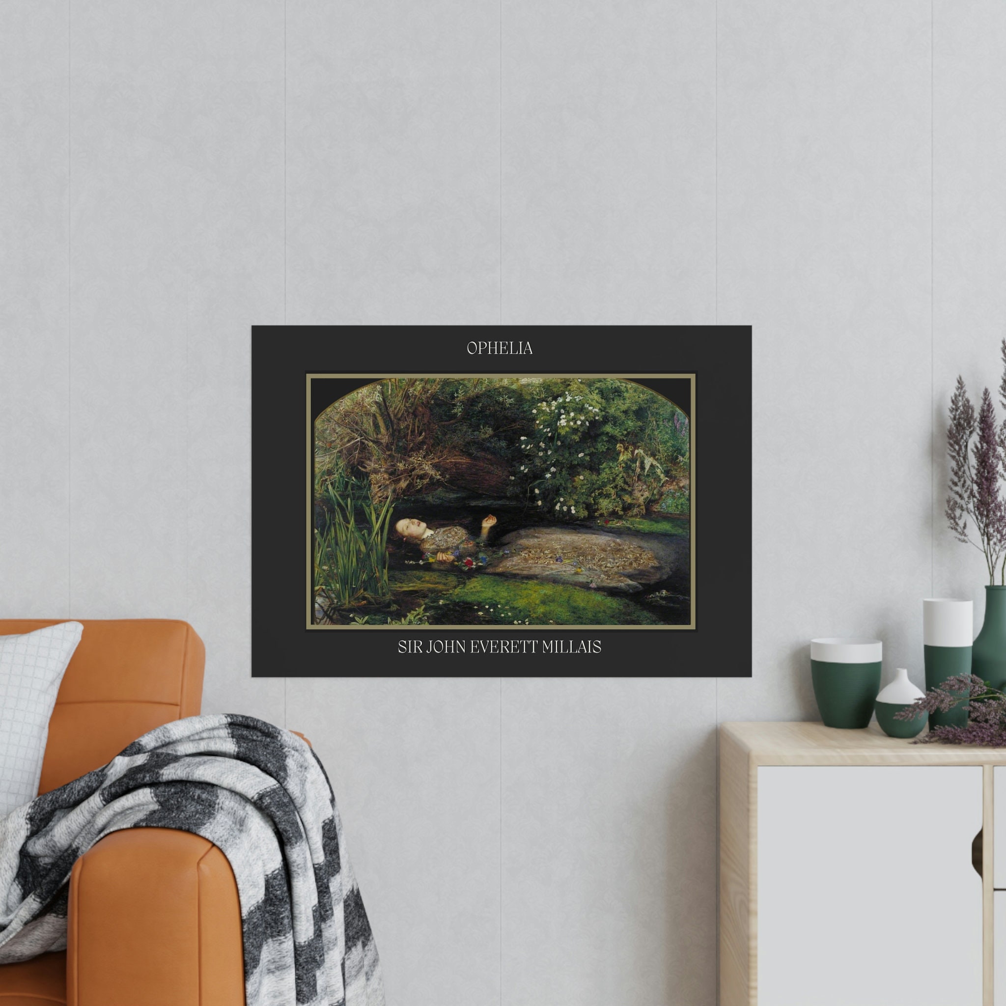 Wall Art Ophelia by Millet Poster Dark Academia Etsy Australia