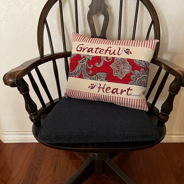Grateful Pillow Etsy