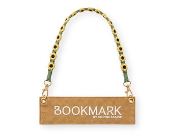 Solana Bookmark: Bookmark Purse with Pocket & Carry Handle