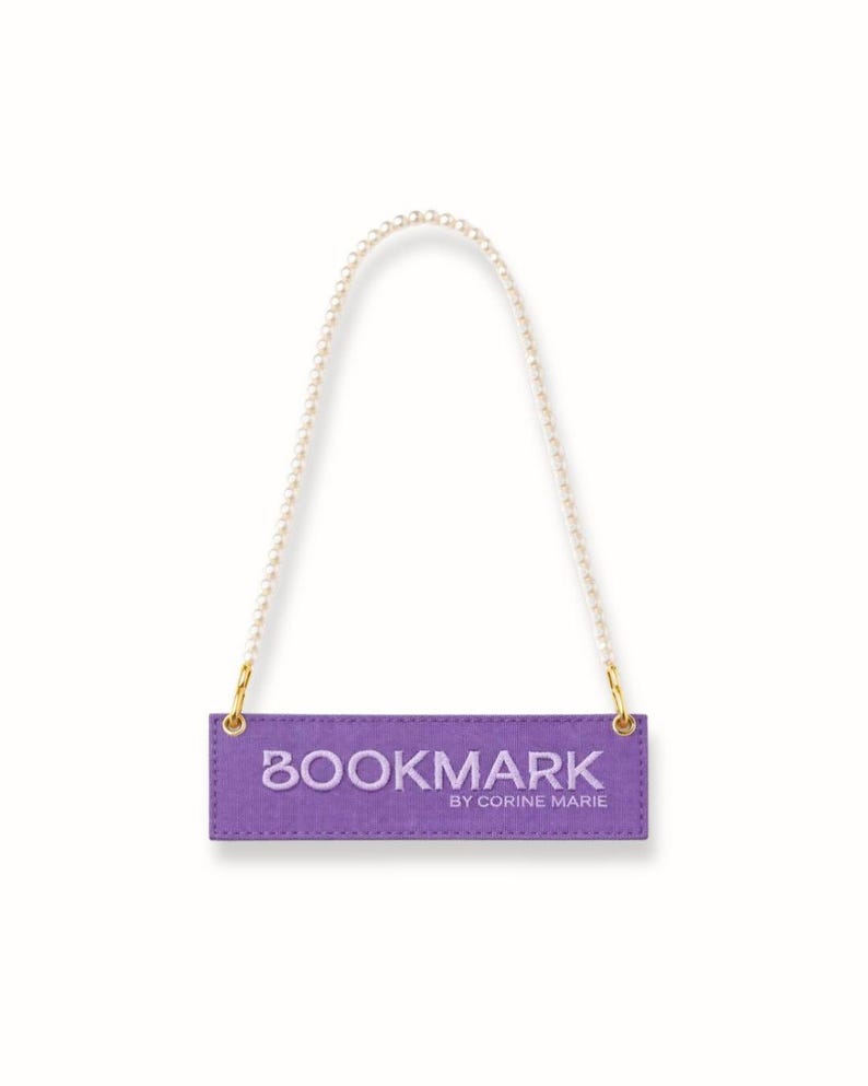 Jana Bookmark: Bookmark Purse With Pocket & Carry Handle - Etsy