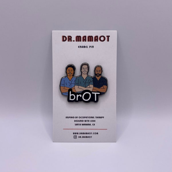 brOT hard enamel pin