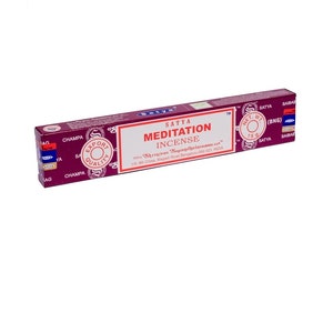 Satya Sai & Nag Champa incense: meditation chakras pyramid pink tulsi positive vibe traditional ayuverda myrrh patcouli nag champa namaste