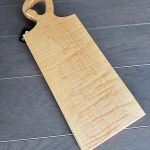 Snijplank gekrulde esdoorn/charcuterie