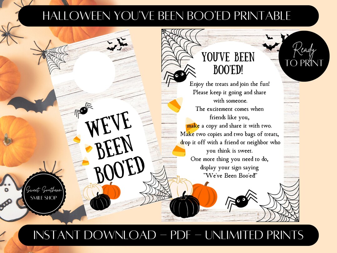 Weve Been Booed Printable Youve Been Booed Printable Printable Weve Been Booed Printable Youve Been Booed Printable Printable