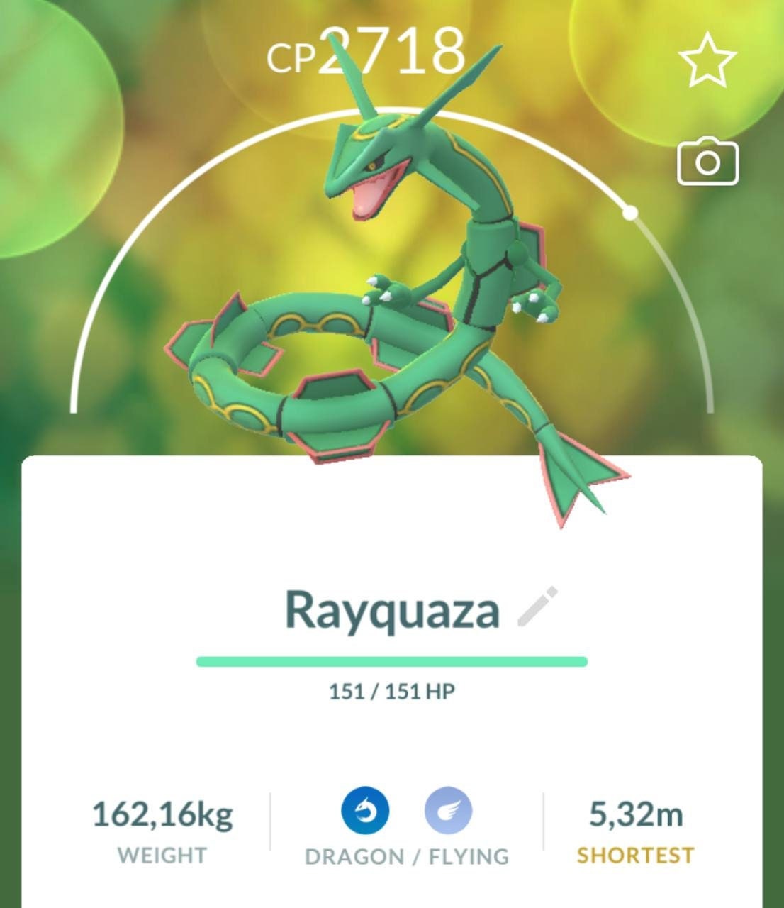 Shining Rayquaza Gold Holo WotC style Pokemon Art Card -  Portugal