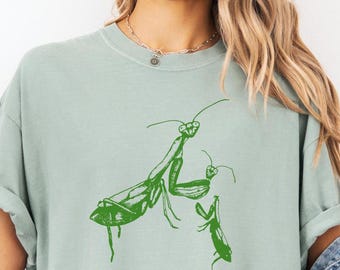 Girls Will Be Girls Unisex Garment-Dyed T-Shirt, Eco-Friendly Tee, Feminist Shirt, Gift for Her, Casual Outfit, Insect Lover Gift