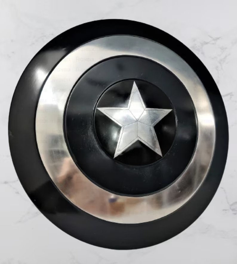 Black Captain America Shield Black Panther Sheild the Avengers Movie