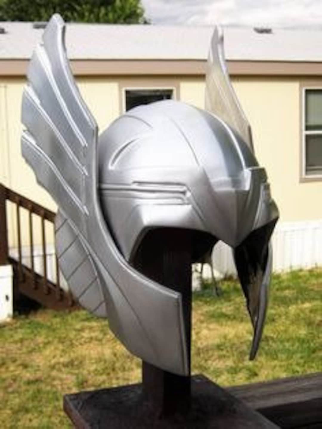Medieval Thor Helmet, Mild Steel Ragnarok Movie Helmet, Armor Suit