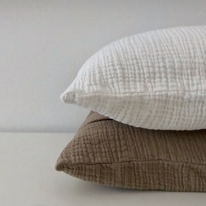 gauze muslin pillowcase