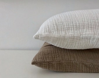 gauze muslin pillowcase