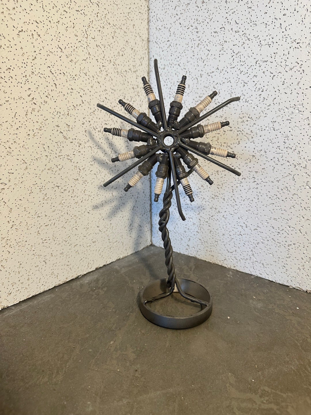 Metal Flower Table Decor Etsy