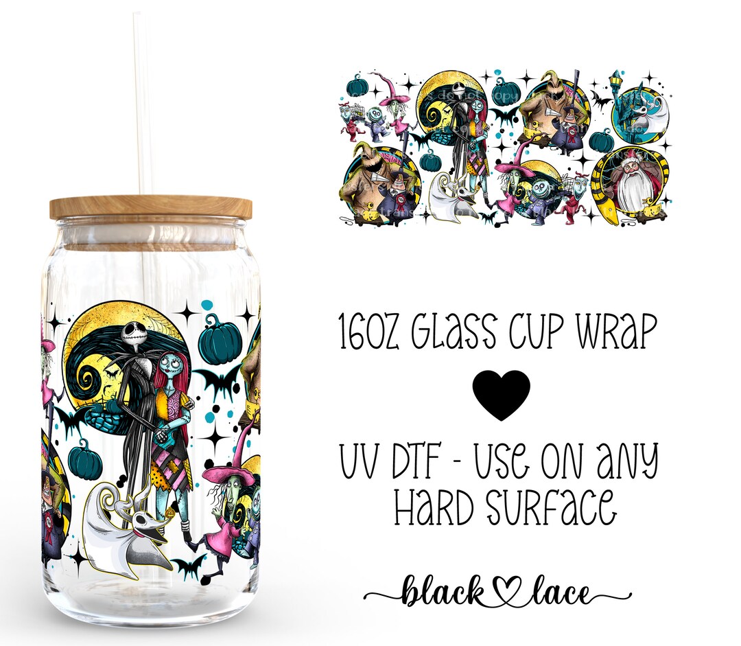 UV DTF Cup Wrap | Libby Beer Can Glass 16oz | What's This | - Etsy